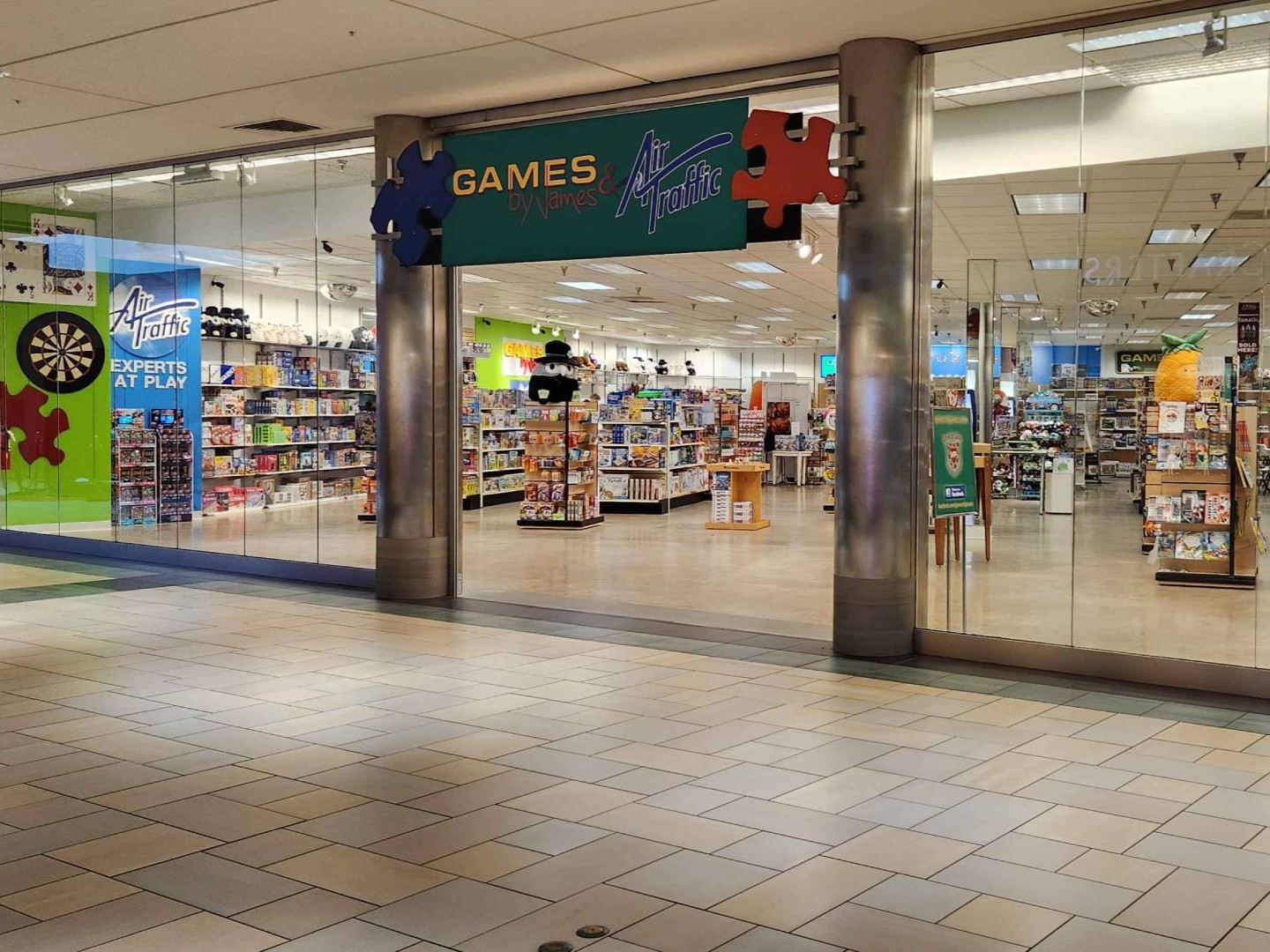 
                Games by James & Air Traffic Crossroads Center 
                Store Front